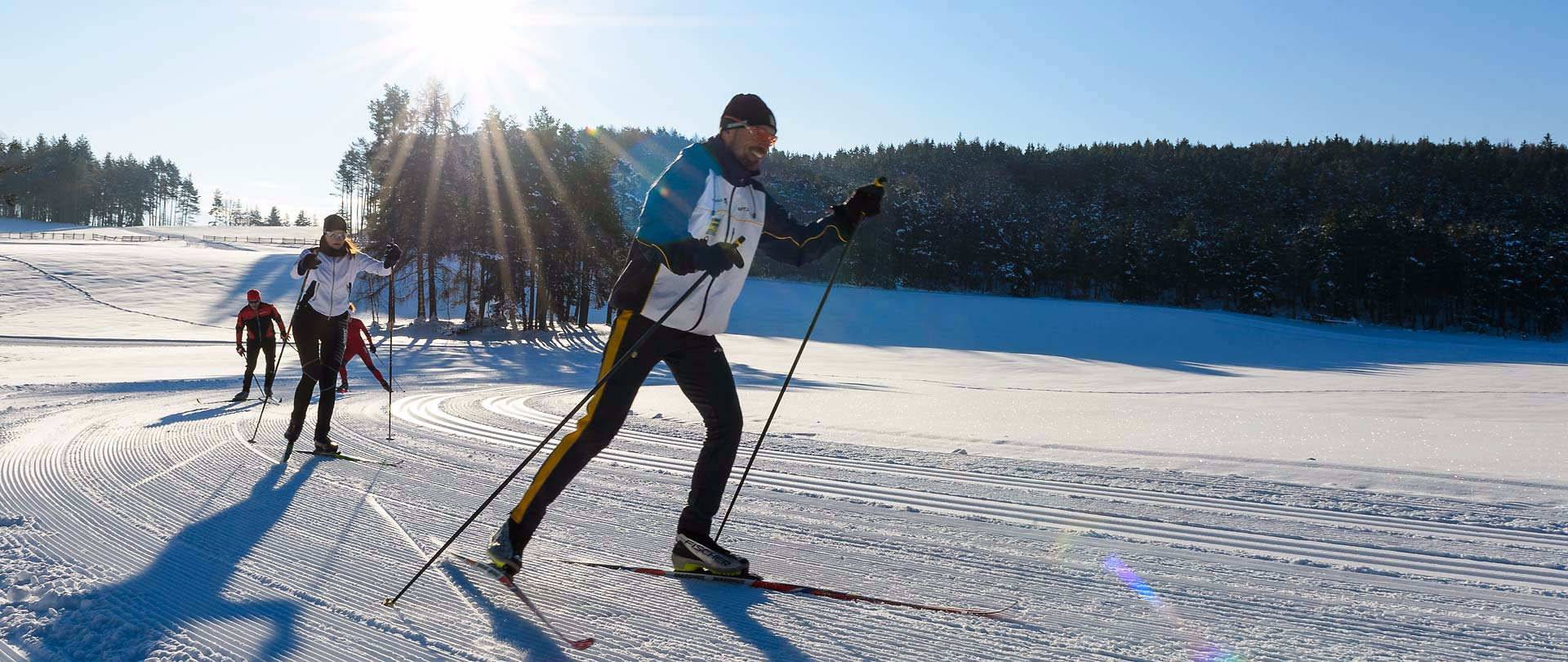 Cross-country skiing in South Tyrol 
